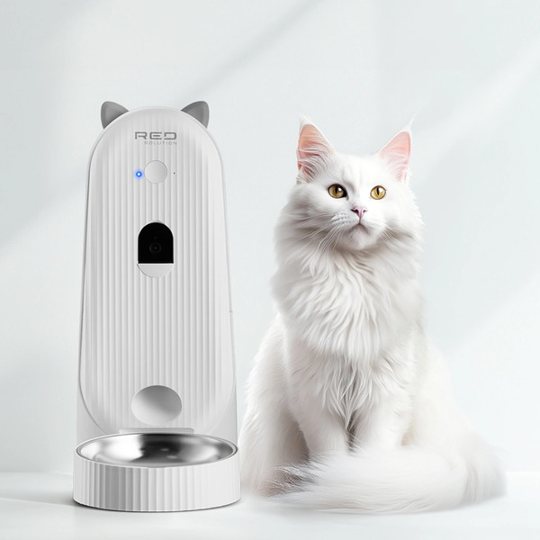 Изображение товара Кормушка автоматическая для животных RED solution С камерой 03CS