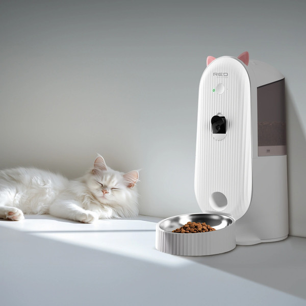 Изображение товара Кормушка автоматическая для животных RED solution С камерой 03CS