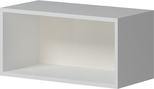 Изображение товара Шкаф под вытяжку Genesis Мебель Алиса 12 600 (белый/белый)