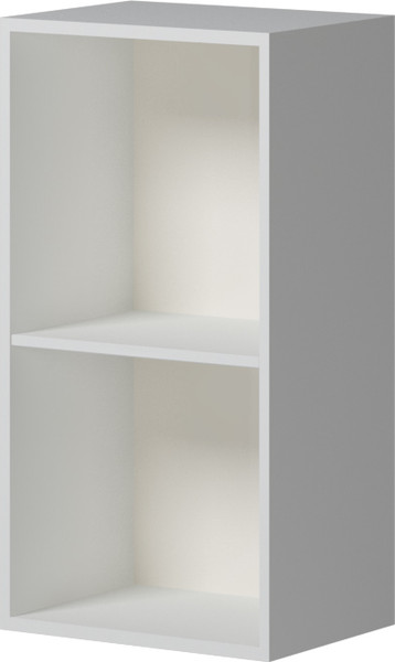 Изображение товара Шкаф навесной для кухни Genesis Мебель Алиса 12 400 со стеклом (белый/белый)