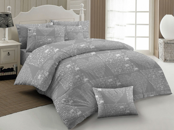 Изображение товара Пододеяльник Реноме 1.5сп Сердцеед 500360-1 (бязь, 125)