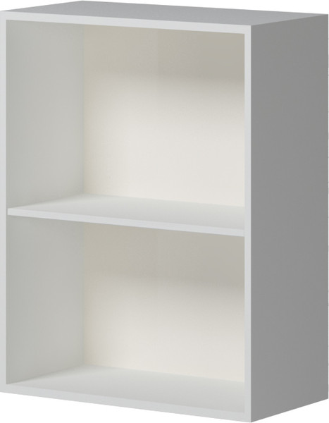 Изображение товара Шкаф навесной для кухни Genesis Мебель Алиса 12 600 2 двери (белый/белый)