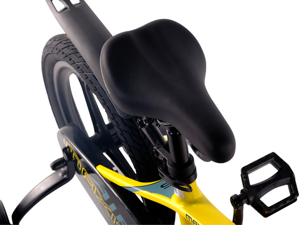 Изображение товара Детский велосипед Maxiscoo Air Pro16 2025 / MSC-A1641P (желтый матовый, разобранный, в коробке)