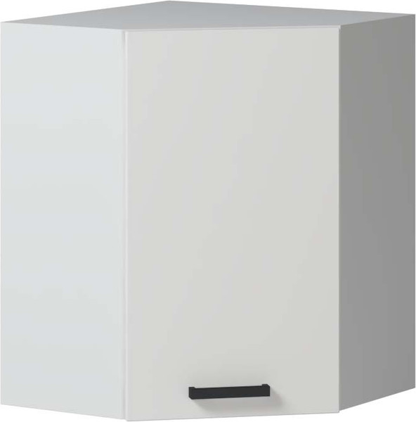 Изображение товара Шкаф навесной для кухни Genesis Мебель Алиса 12 угловой 600 глухой (белый/белый)