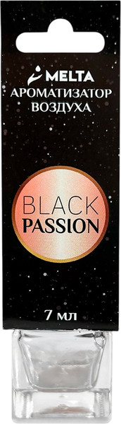 Изображение товара Ароматизатор автомобильный Melta Black passion (7мл)
