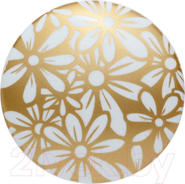 Изображение товара Клипса для штор АС ФОРОС Орхидея 22Ц4 (ромашка/матовое золото)