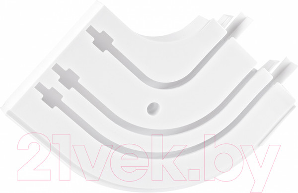 Изображение товара Поворот для карниза АС ФОРОС Б ПЭТ (У) 3-рядный (со стопорами)