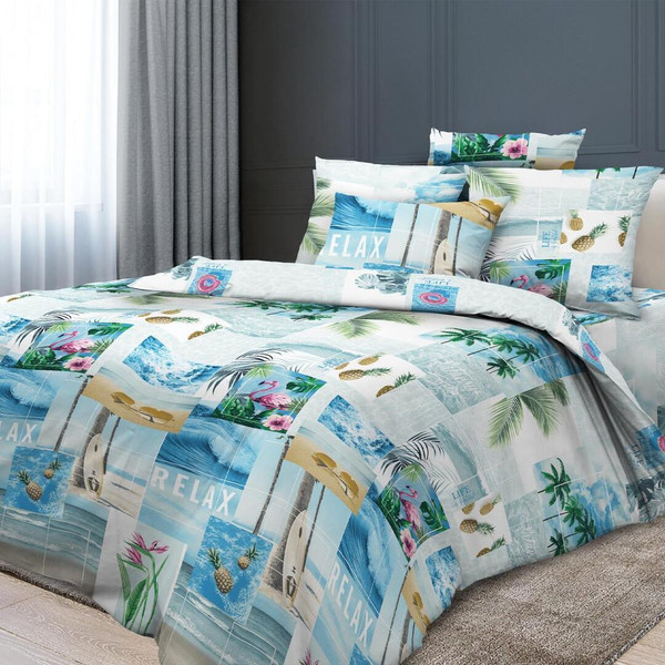 Изображение товара Пододеяльник Реноме Евро Премиум Парадайз 6920-1 (бязь)