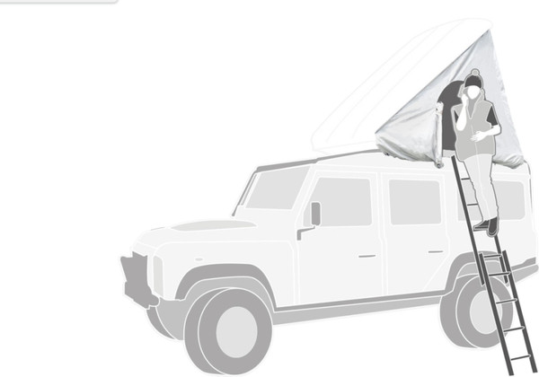 Изображение товара Тент защитный для палатки на крышу автомобиля Autohome Columbus Variant Medium Gray X-Long / C/04AM-XL
