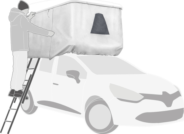 Изображение товара Тент защитный для палатки на крышу автомобиля Autohome Maggiolina Airlander Plus Small / M/10AS-XL