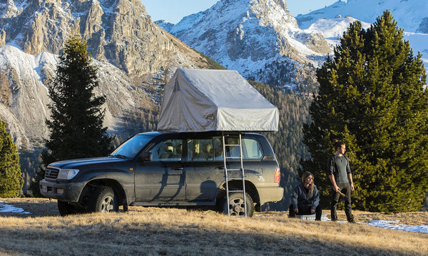 Изображение товара Тент защитный для палатки на крышу автомобиля Autohome Overzone Small Standard / OZ/03A-S