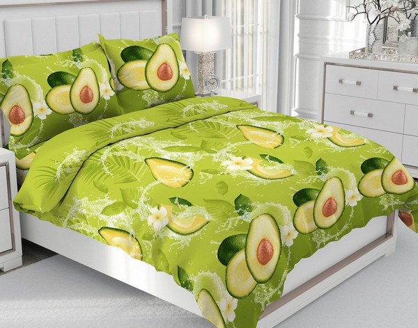 Изображение товара Простыня Реноме 2сп Авокадо фреш 70333-1 (бязь, 125)