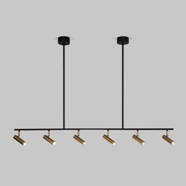 Изображение товара Спот Евросвет Barre 20252/6 LED (черный/латунь)