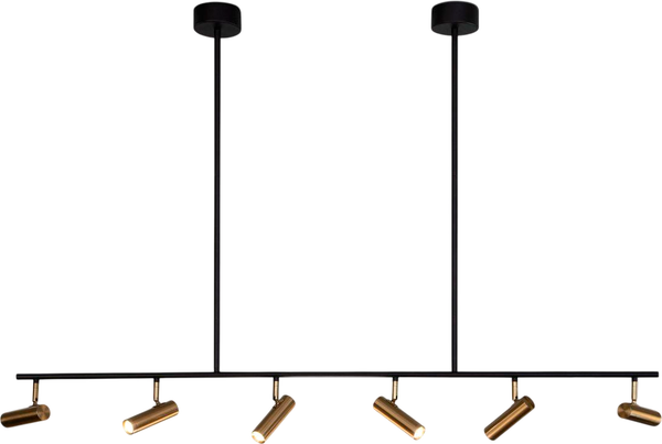 Изображение товара Спот Евросвет Barre 20252/6 LED (черный/латунь)