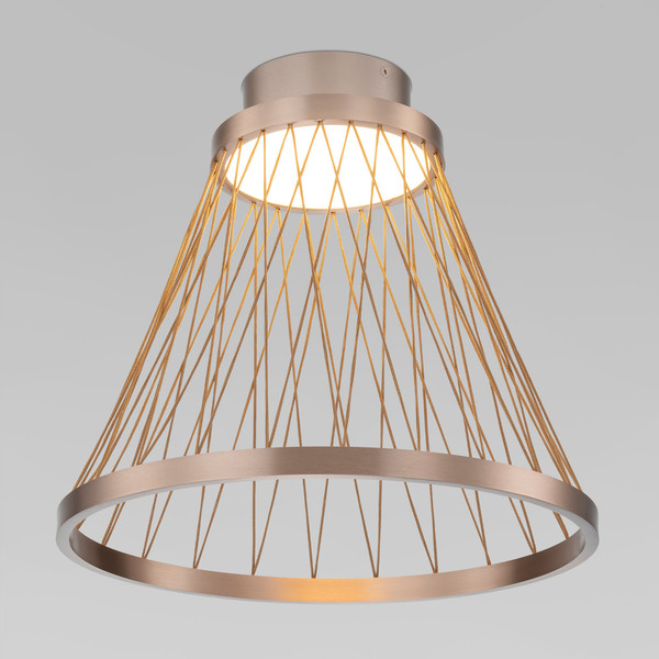 Изображение товара Потолочный светильник Евросвет Cesta 40018/1 LED (коричневый)