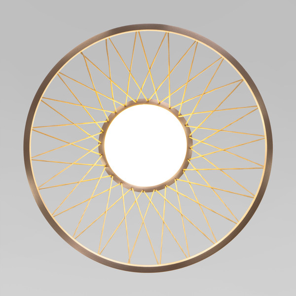 Изображение товара Потолочный светильник Евросвет Cesta 40018/1 LED (коричневый)