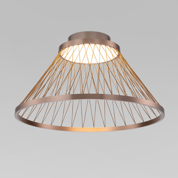 Изображение товара Потолочный светильник Евросвет Cesta 40019/1 LED (коричневый)