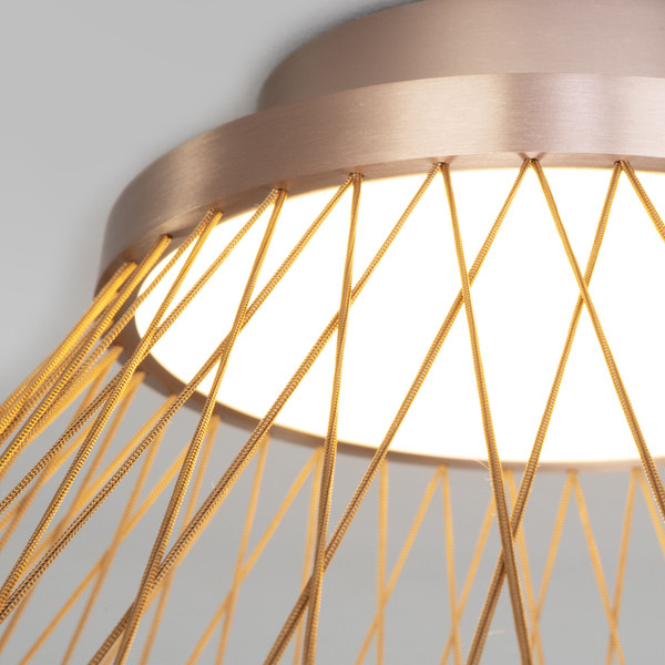 Изображение товара Потолочный светильник Евросвет Cesta 40019/1 LED (коричневый)