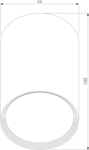 Изображение товара Светильник уличный Elektrostandard Light 35128/H (черный)