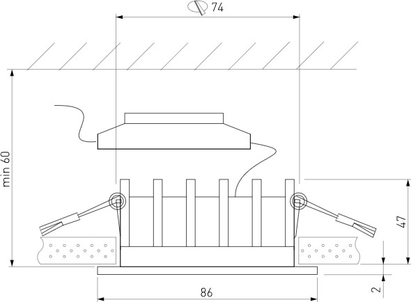Изображение товара Точечный светильник Elektrostandard Combi 25067/LED (белый)