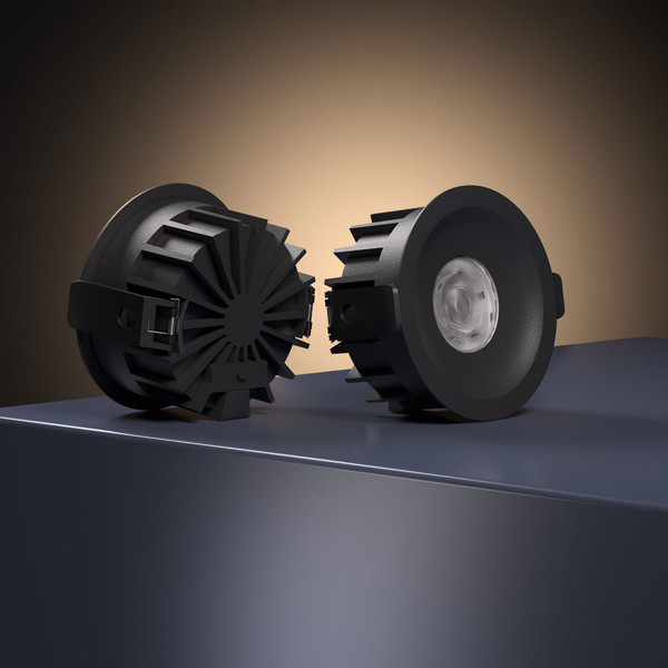 Изображение товара Точечный светильник Elektrostandard Combi 25068/LED (черный)