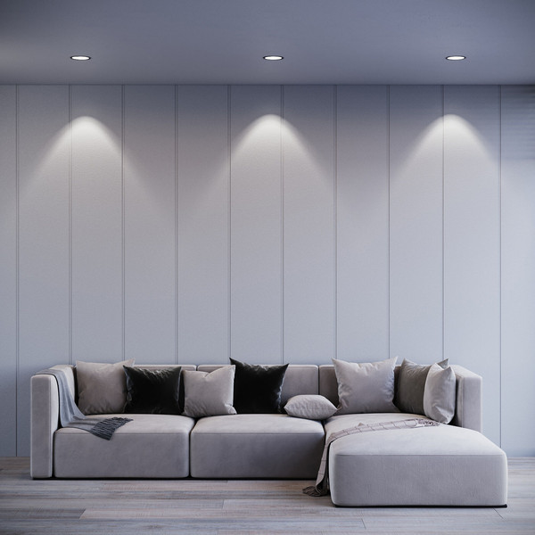 Изображение товара Точечный светильник Elektrostandard Combi 25069/LED (черный)