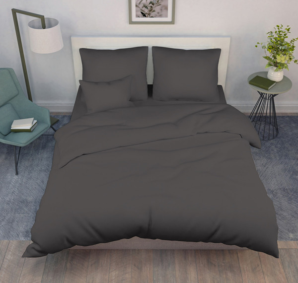 Изображение товара Простыня Моё бельё 180x200 (графит)