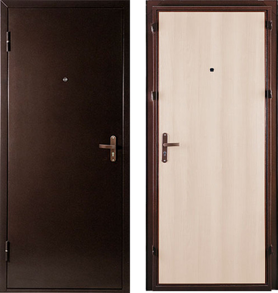 Изображение товара Входная дверь Промет Спец Pro BMD 86x206 (левая, белый дуб/антик медь)