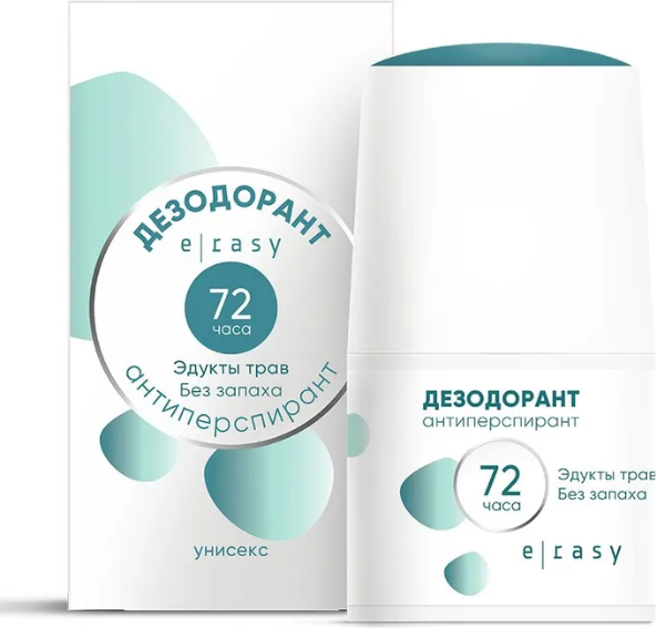 Изображение товара Антиперспирант шариковый E-Rasy Без запаха (50мл)