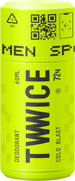 Изображение товара Дезодорант шариковый E-Rasy Tvvvvice Deo Sport Men Холодный взрыв (60мл)