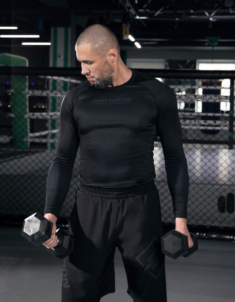 Изображение товара Лонгслив для единоборств BoyBo First Edition (XXL, черный)