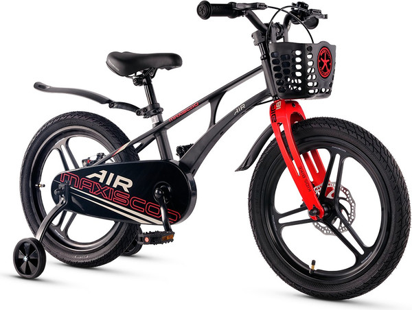 Изображение товара Детский велосипед Maxiscoo Air Pro18' 2025 / MSC-A1842P (обсидиан)