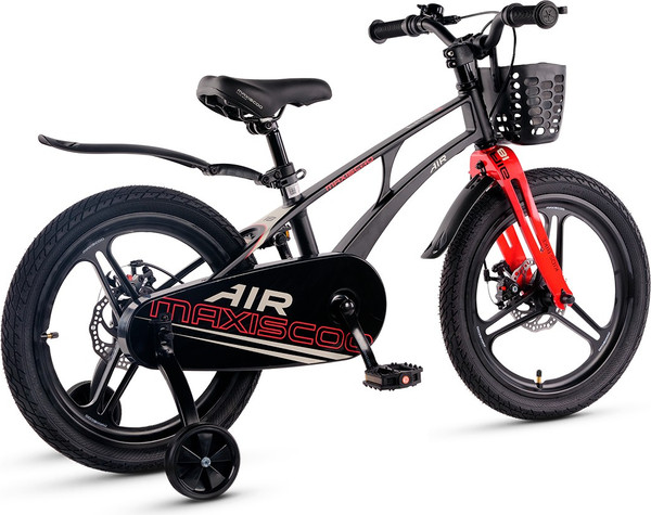 Изображение товара Детский велосипед Maxiscoo Air Pro18' 2025 / MSC-A1842P (обсидиан)