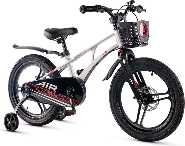Изображение товара Детский велосипед Maxiscoo Air Pro18 2025 / MSC-A1845P (серый жемчуг, разобранный, в коробке)