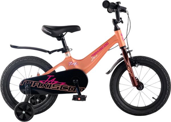 Изображение товара Детский велосипед Maxiscoo Jazz Стандарт Плюс 14 2025 / MSC-J1441 (пудра, разобранный, в коробке)