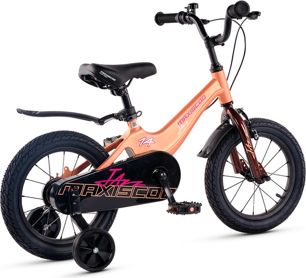 Изображение товара Детский велосипед Maxiscoo Jazz Стандарт Плюс 14 2025 / MSC-J1441 (пудра, разобранный, в коробке)