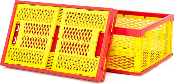 Изображение товара Ящик для хранения Чипполино 475х340х230мм (красный/желтый)