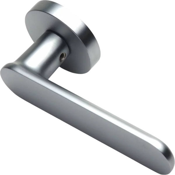 Изображение товара Ручка дверная Lockstyle Ova ZR CBM (матовый хром)