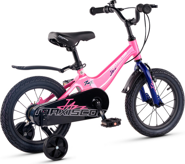 Изображение товара Детский велосипед Maxiscoo Jazz Стандарт Плюс 14 2025 / MSC-J1442 (розовый сапфир, разобранный, в коробке)