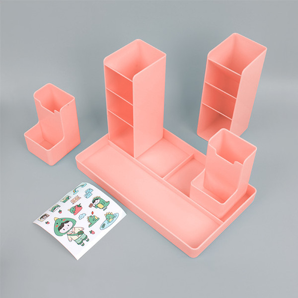 Изображение товара Органайзер настольный Darvish DV-14926-3 (лососевый)