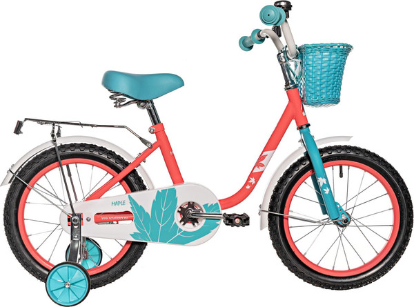 Изображение товара Детский велосипед Novatrack Maple 16 / 164MAPLE.NPN5 (неон розовый)