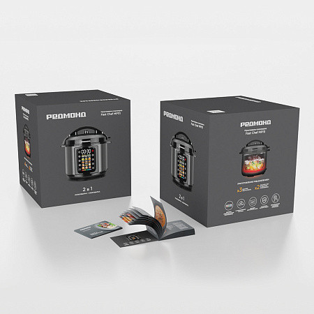 Изображение товара Мультиварка-скороварка Redmond MP111 (черный)