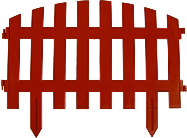 Изображение товара Изгородь декоративная GREENGO Renessans 35x210см 5 секций (коричневый)