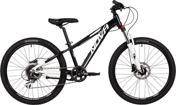 Изображение товара Велосипед Novatrack Extremend 24 / 24AHD.EXTREMEHD.11BK5 (черный/белый)