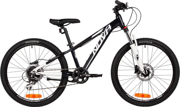 Изображение товара Велосипед Novatrack Extremehd 24 / 24AHD.EXTREMEHD.13BK5 (черный/белый)