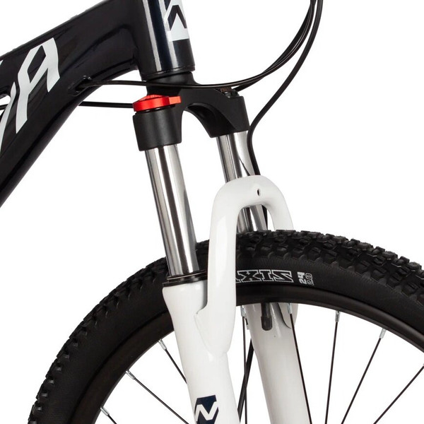 Изображение товара Велосипед Novatrack Extremehd 24 / 24AHD.EXTREMEHD.13BK5 (черный/белый, разобранный, в коробке)