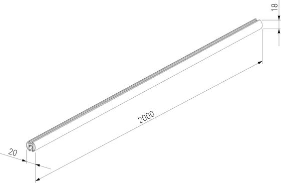 Изображение товара Шинопровод Elektrostandard Mini Magnetic 85165/00 (черный)