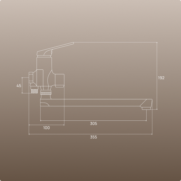 Изображение товара Смеситель РМС PL7-006E