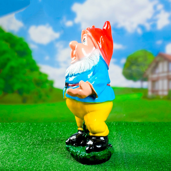 Изображение товара Фигурка для сада Хорошие сувениры Гном с протянутой рукой / 493106