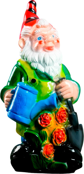 Изображение товара Фигурка для сада Хорошие сувениры Гном с лейкой большой / 628329